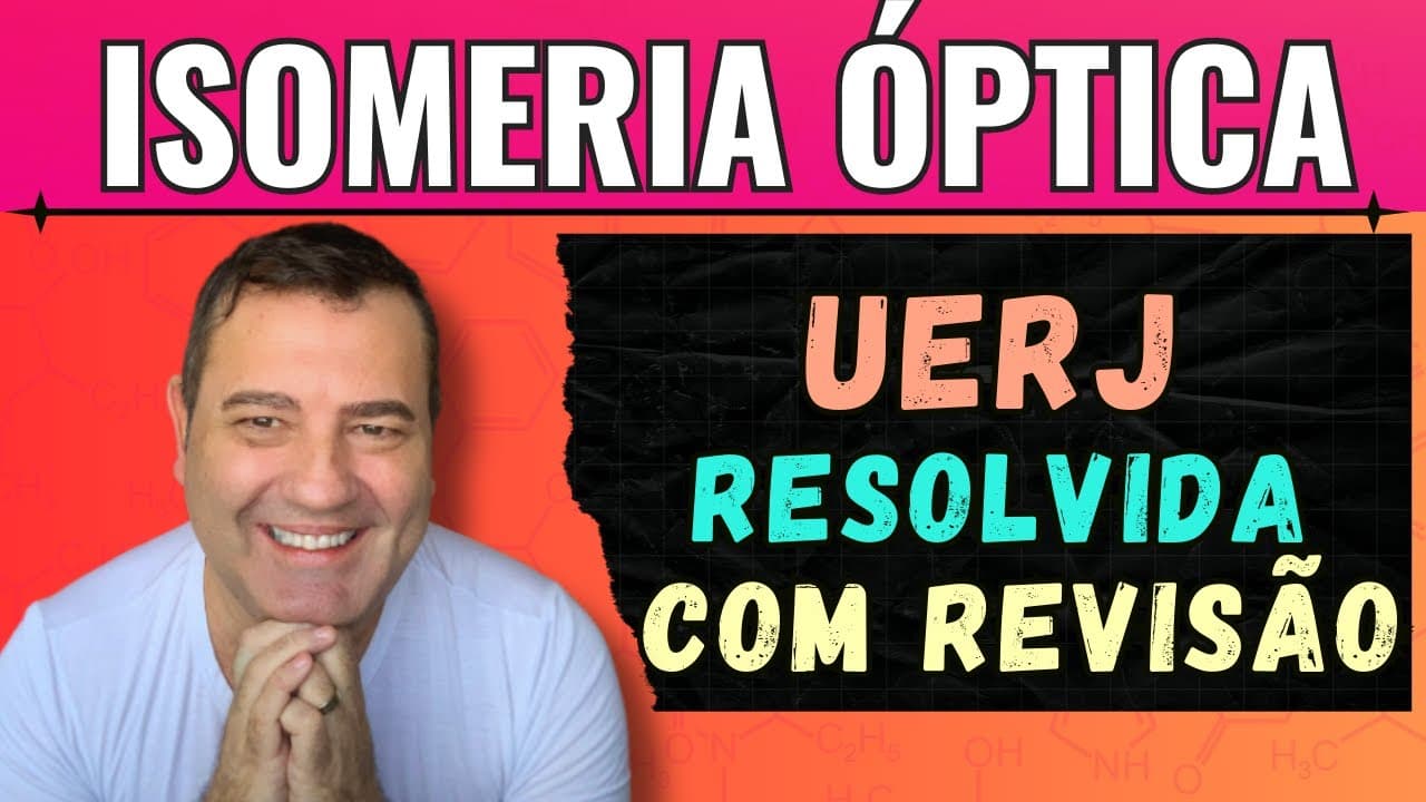 Thumbnail: 💡  UERJ | O aspartame utilizado como adoçante corresponde a apenas um dos estereoisômeros