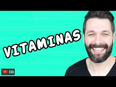 Thumbnail da aula: VITAMINAS - COMPOSTOS ORGÂNICOS - BIOQUÍMICA | Biologia com Samuel Cunha