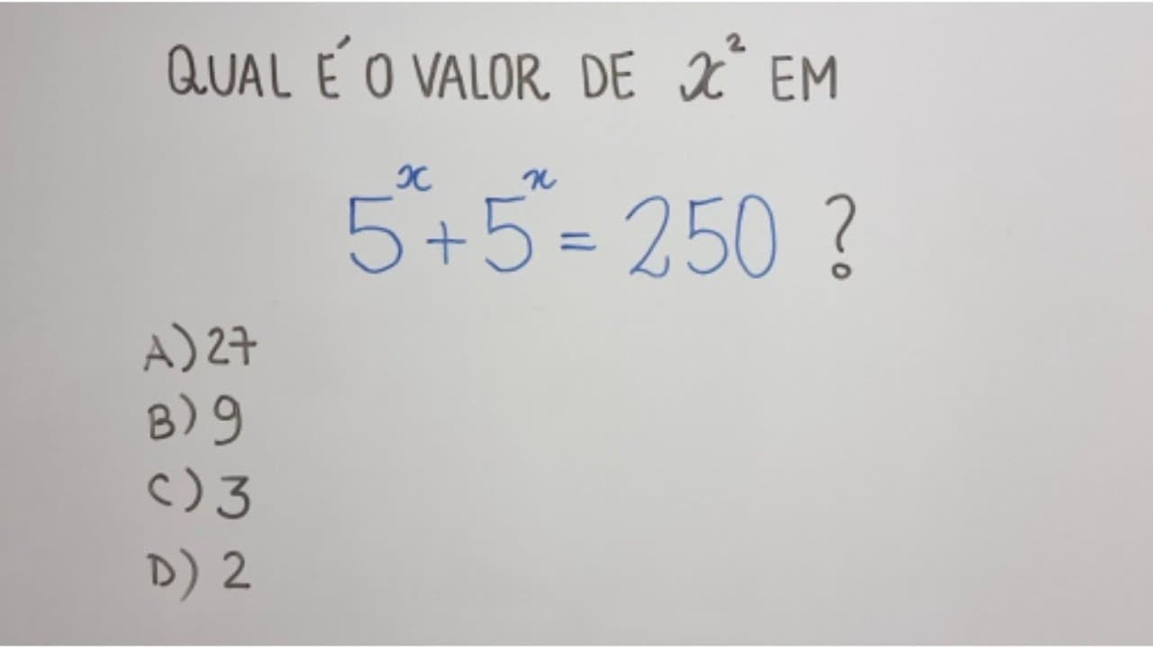 Thumbnail: 🔥 HELP MATEMÁTICA BÁSICA -  Equação Exponencial é fácil!  #380