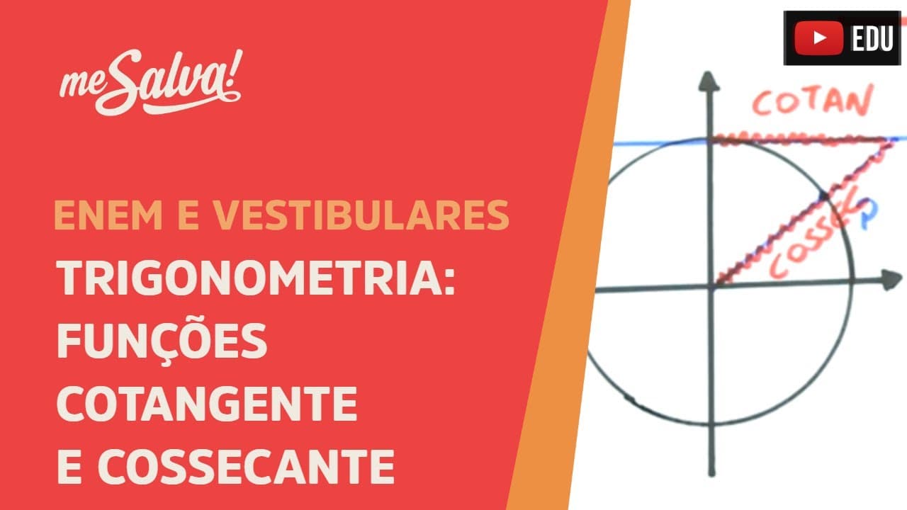 Thumbnail: Me Salva! TRG07 - Trigonometria - Funções cotangente e cossecante