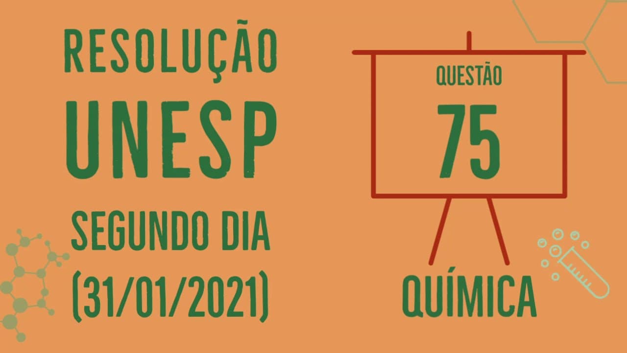 Thumbnail: Unesp 2021 | Segundo Dia | Questão 75