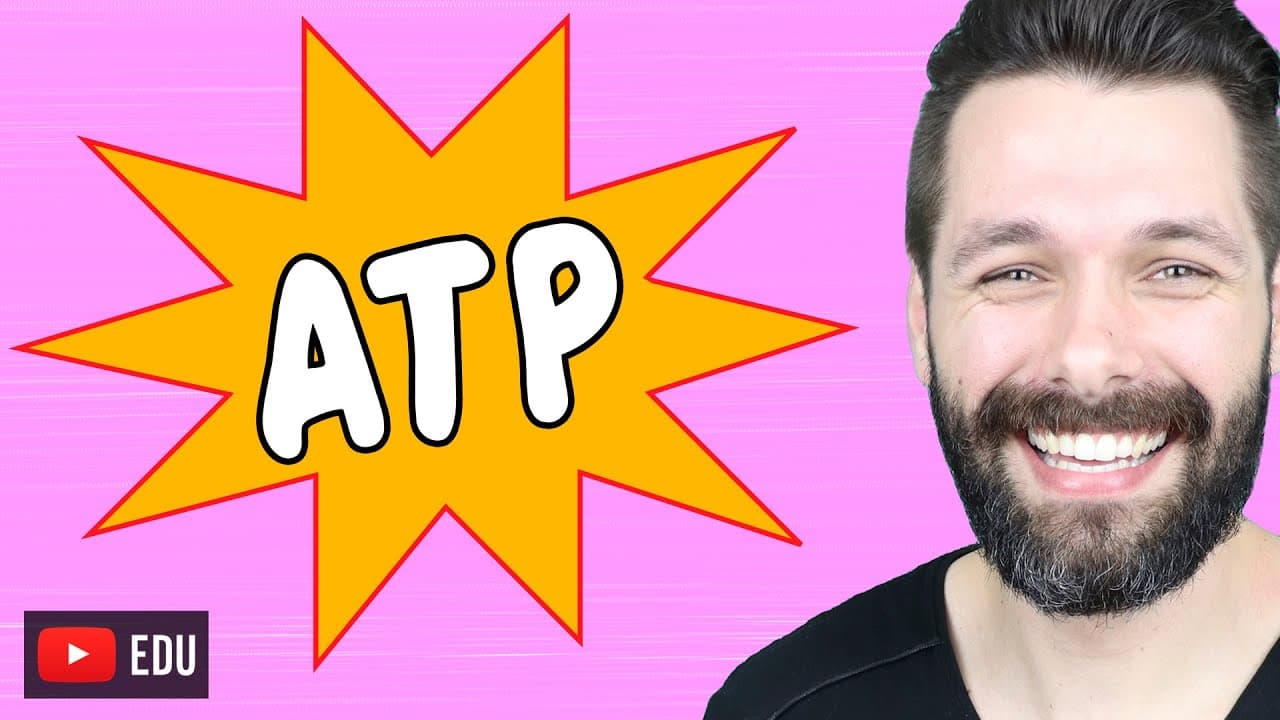 Thumbnail: ATP - ADENOSINA TRIFOSFATO - ESTRUTURA E FUNÇÃO | Biologia com Samuel Cunha
