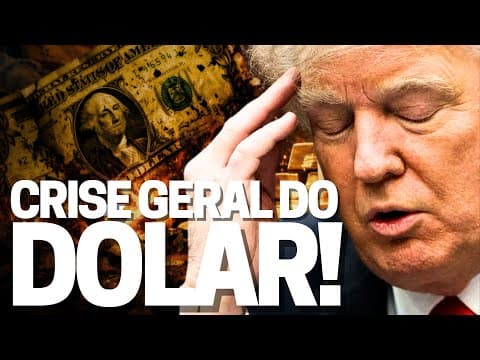 Thumbnail da aula: FIM DO DÓLAR - Plano Mar-a-lago de Trump promove desdolarização: “está ótimo para mim e para os EUA”