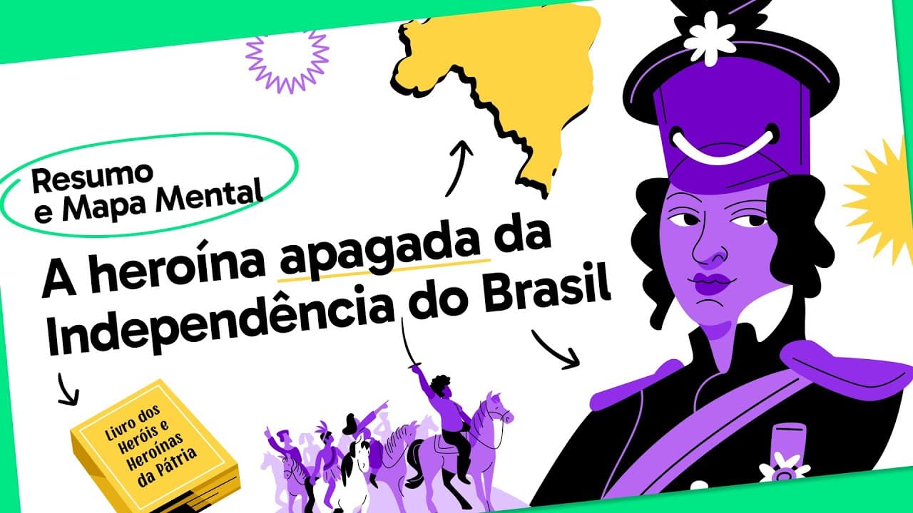 Thumbnail: Maria Quitéria e a Independência do Brasil: Resumo Histórico | Quer Que Desenhe?