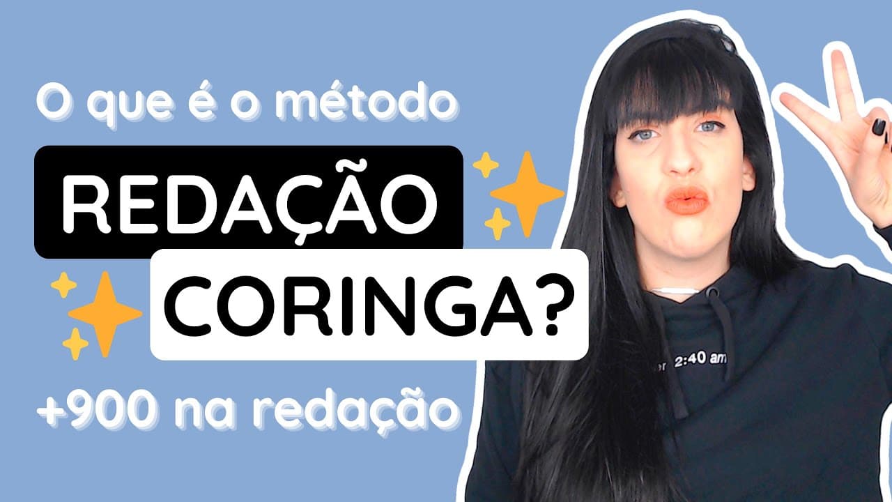 Thumbnail: O que é o Método Redação Coringa