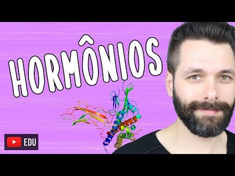 Thumbnail da aula: O que é um HORMÔNIO | Biologia com Samuel Cunha