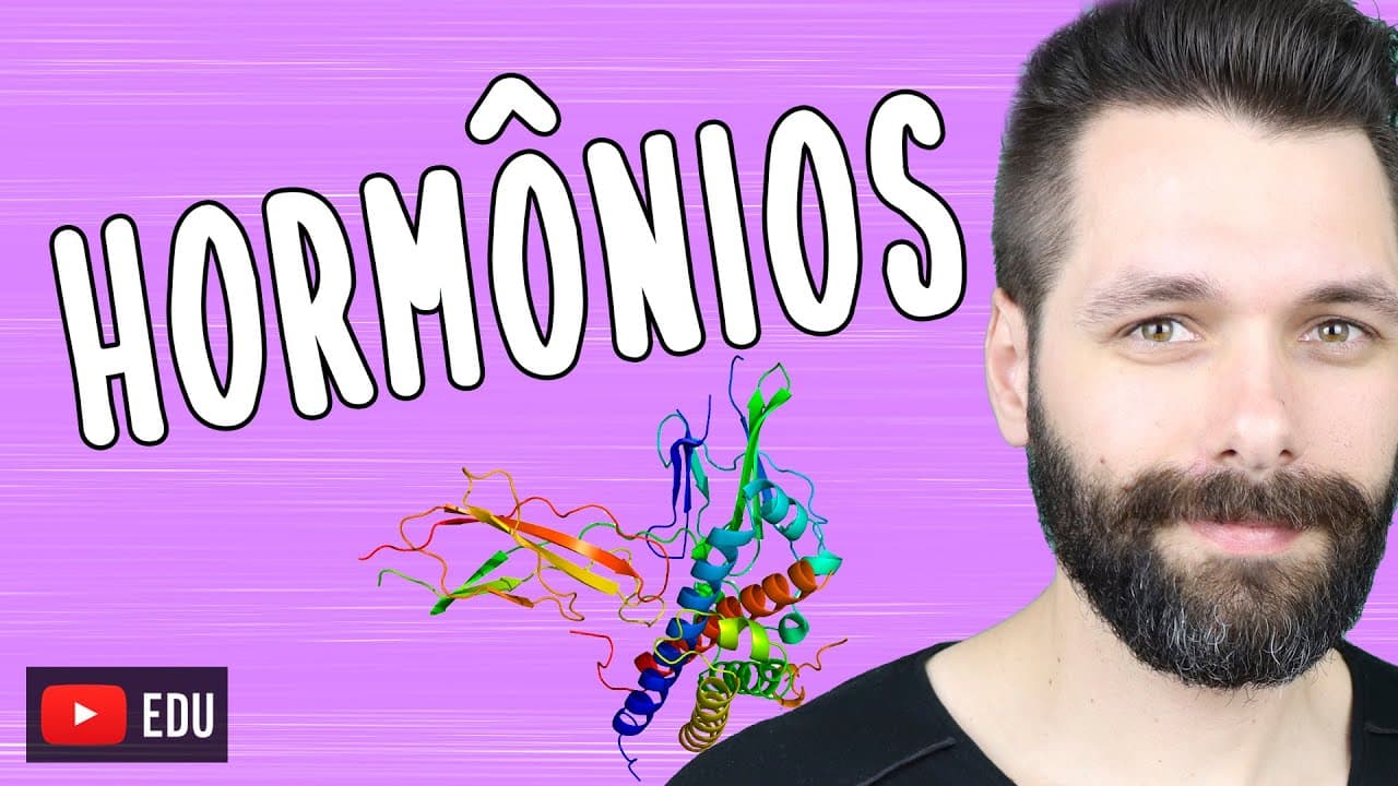 Thumbnail: O que é um HORMÔNIO | Biologia com Samuel Cunha