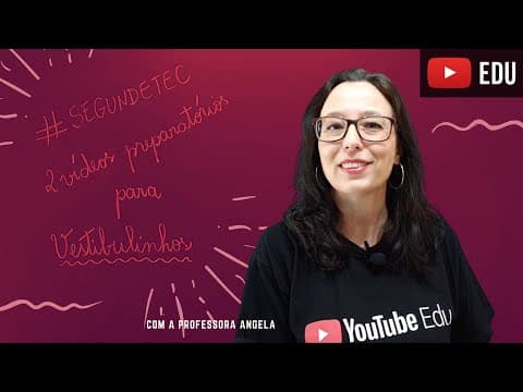 Thumbnail da aula: Semelhança de Triângulos - ETEC, Vestibulinho e Concursos - Professora Angela