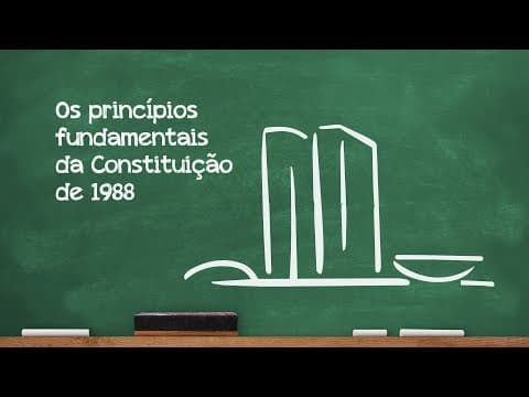 Thumbnail da aula: Videoaulas Poliedro | Enem | Os princípios fundamentais da Constituição de 1988