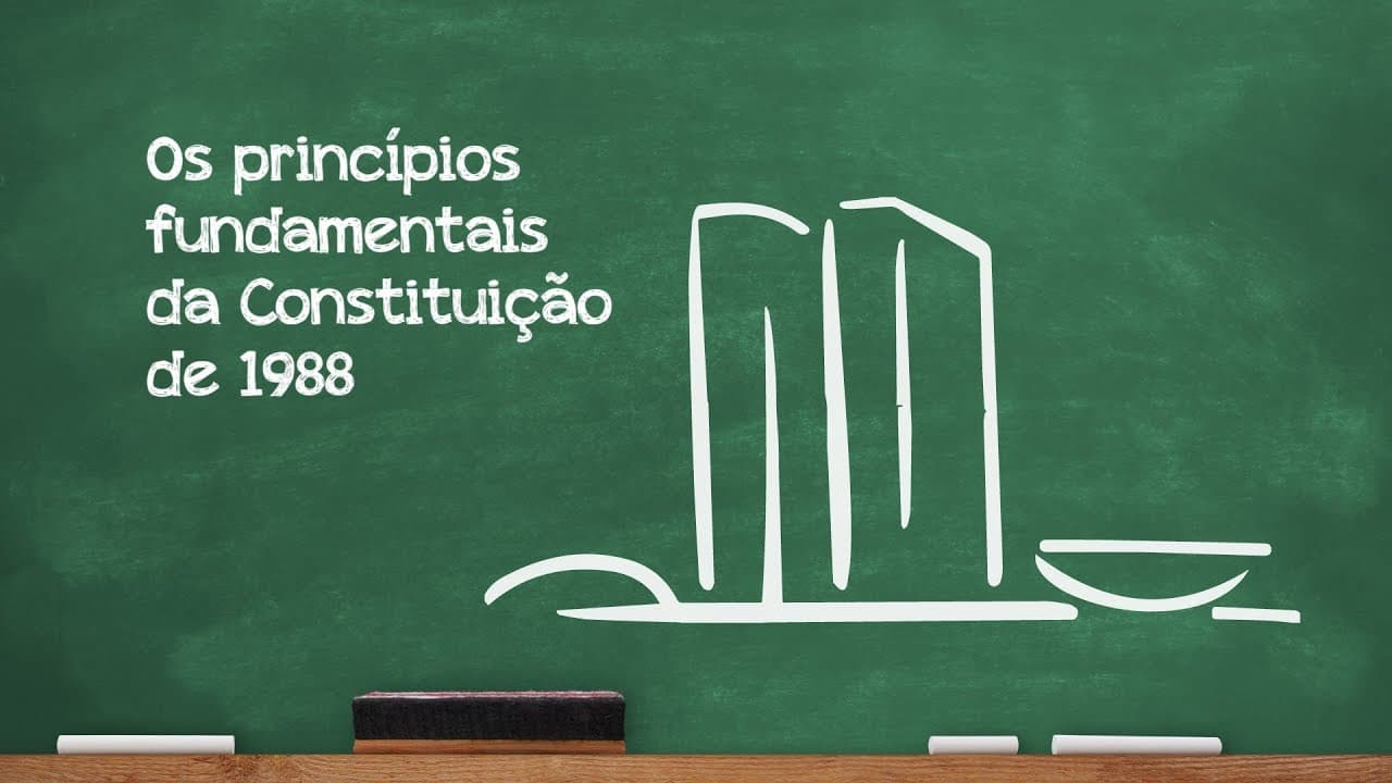 Thumbnail: Videoaulas Poliedro | Enem | Os princípios fundamentais da Constituição de 1988