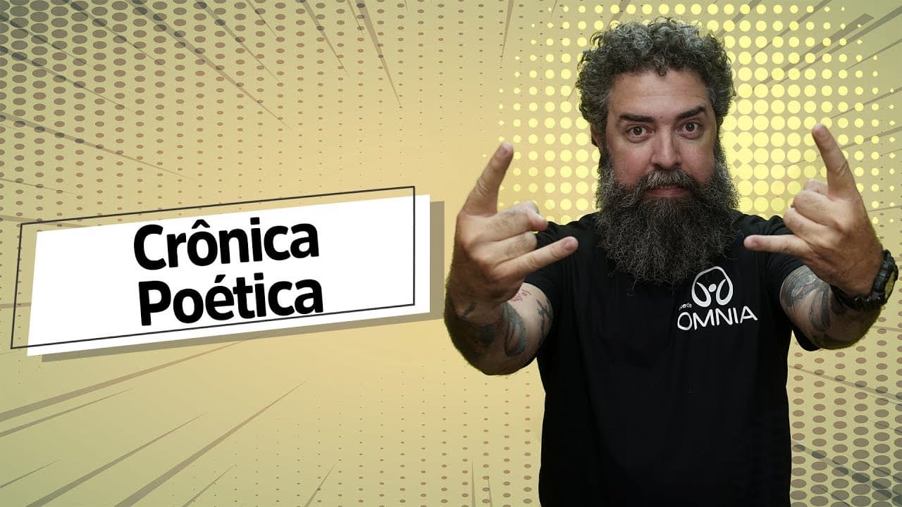 Thumbnail: Crônica Poética - Brasil Escola