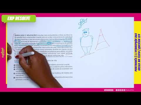 Thumbnail da aula: UMA DAS MAIS CONTUNDENTES CRÍTICAS AO DISCURSO DA APTIDÃO FÍSICA(...) |PERCEPÇÃO DAS IDEIAS DO TEXTO