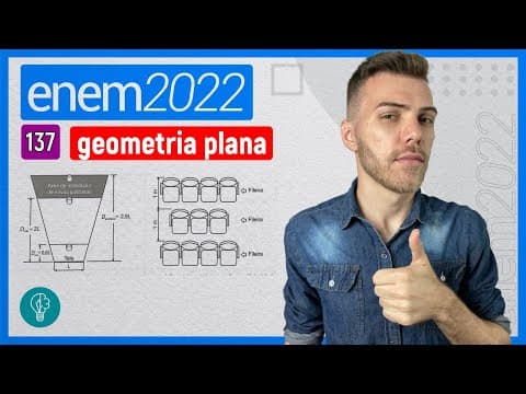 Thumbnail da aula: ENEM 2022 - Q137 - Em uma sala de cinema, para garantir que os espectadores... - GEOMETRIA PLANA