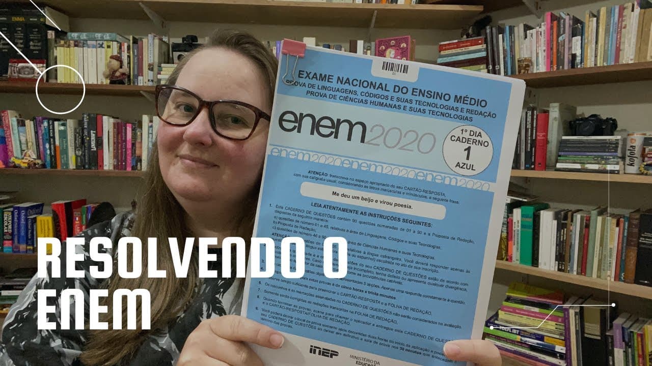 Thumbnail: Resolvendo o ENEM 2020 - Inglês