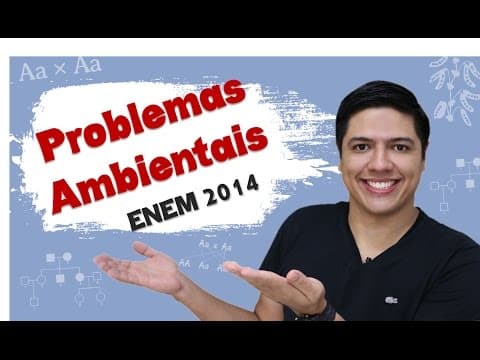 Thumbnail da aula: ENEM 2014 Biologia - Problemas Ambientais - Ecologia - Prof. Kennedy Ramos