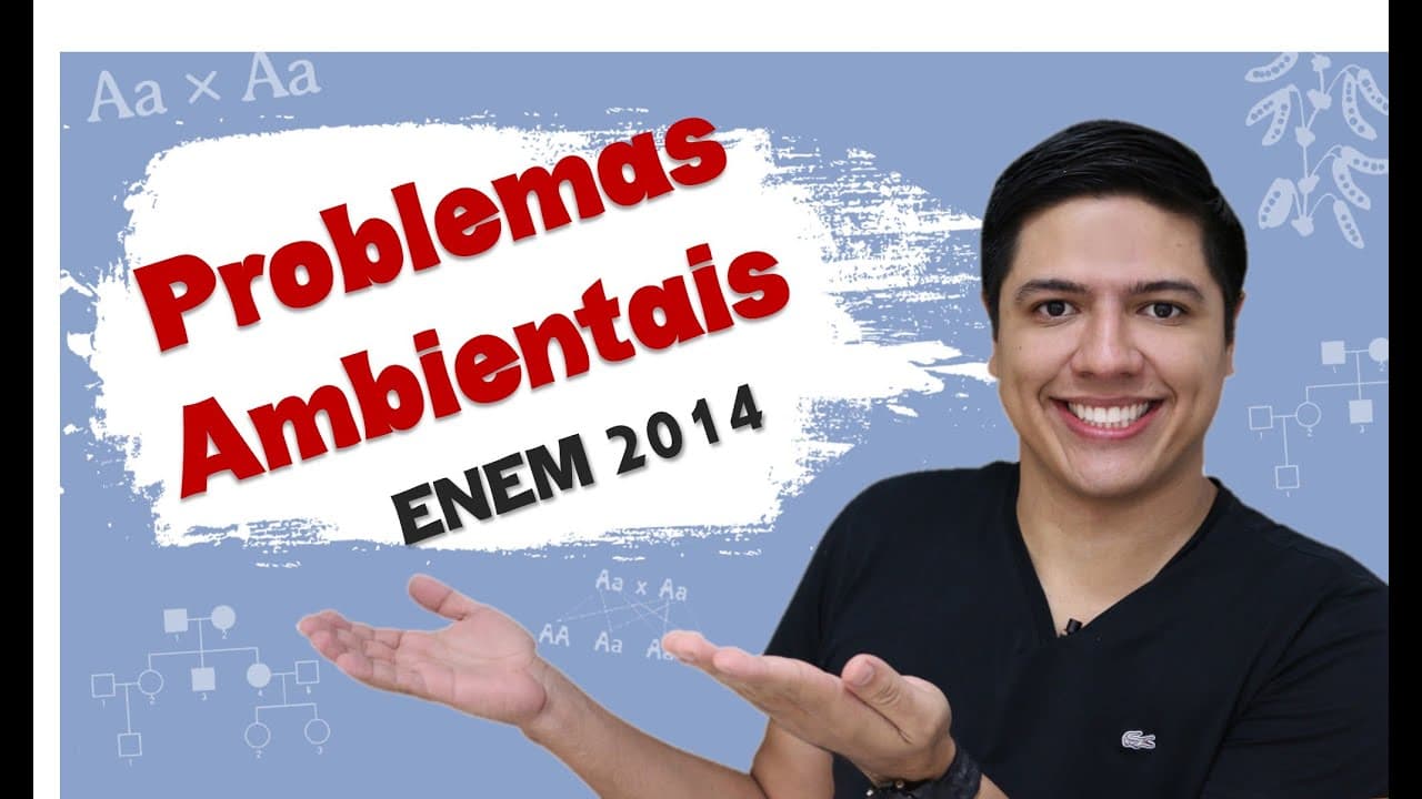 Thumbnail: ENEM 2014 Biologia - Problemas Ambientais - Ecologia - Prof. Kennedy Ramos