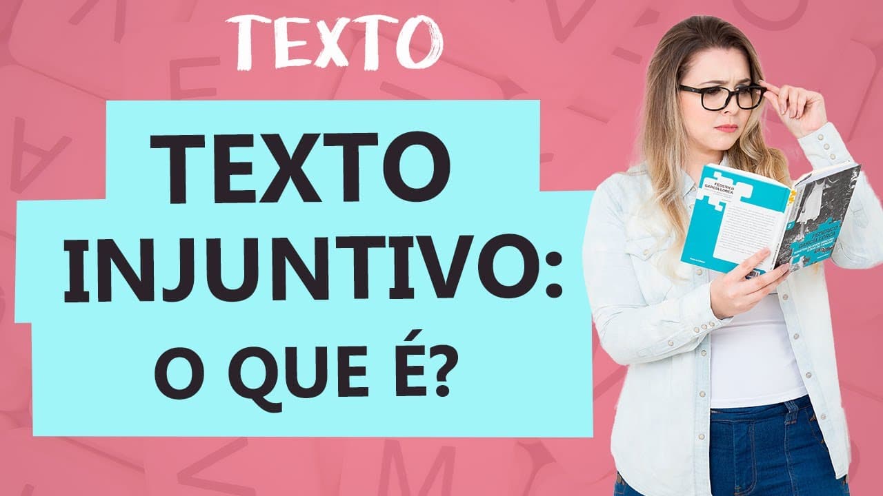 Thumbnail: TEXTO INJUNTIVO: CARACTERÍSTICAS - Tipologia Textual - Aula 4 - Profa. Pamba
