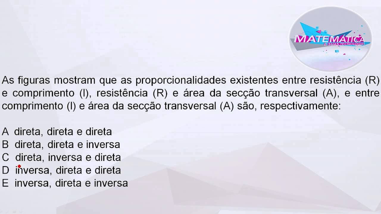 Thumbnail: Matemática: Grandezas proporcionais | QG Resolve