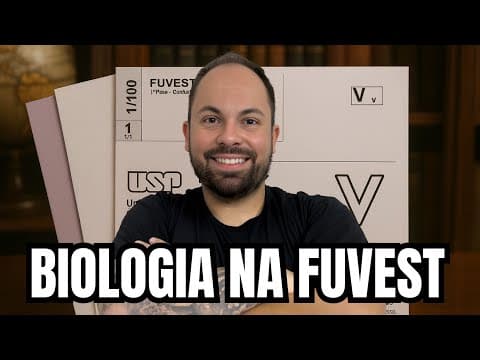 Thumbnail da aula: COMO ESTUDAR BIOLOGIA NO FUVEST 2025 (Guia definitivo)