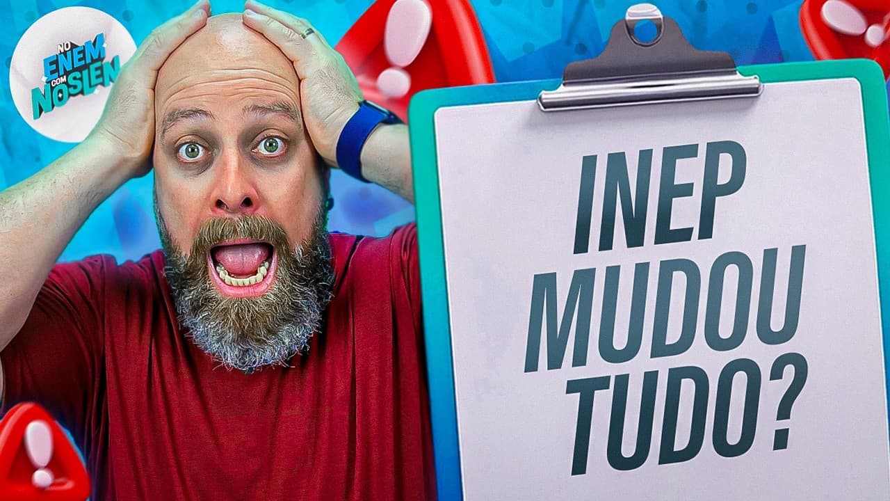 Thumbnail: ENEM 2026: estratégia secreta para não perder pontos!