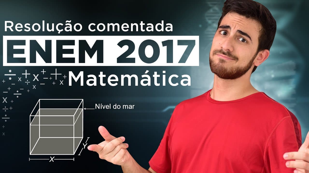 Thumbnail: Resolução do ENEM 2017 (Matemática) - Área MÁXIMA do Viveiro | Questão 26/45