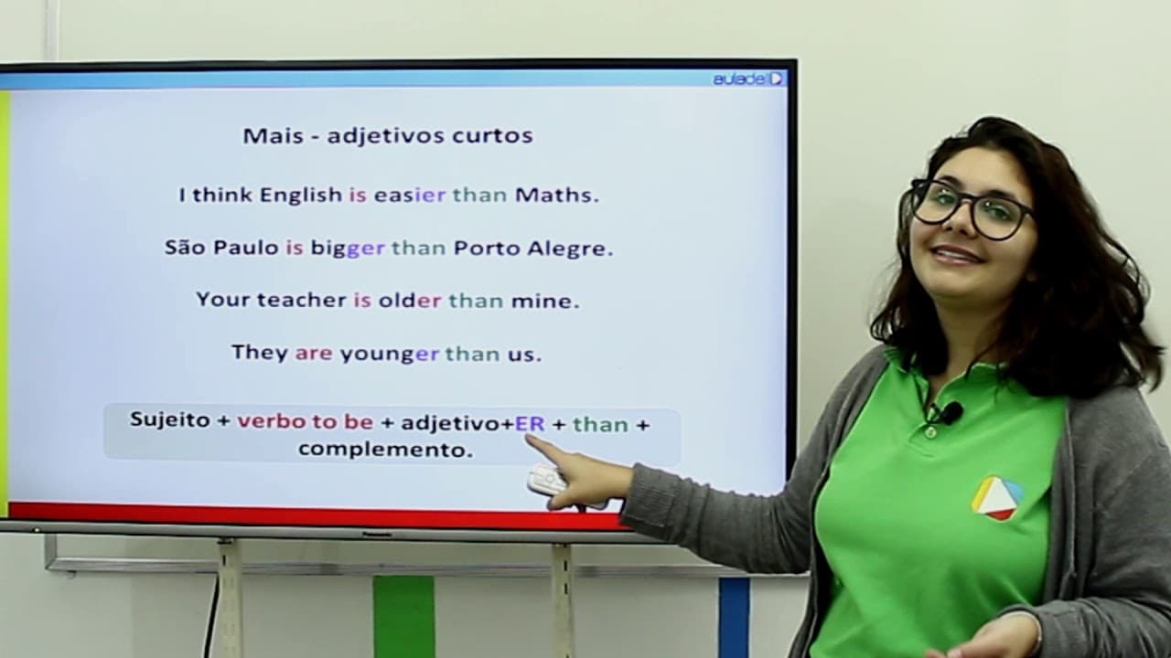 Thumbnail: Inglês - Comparatives
