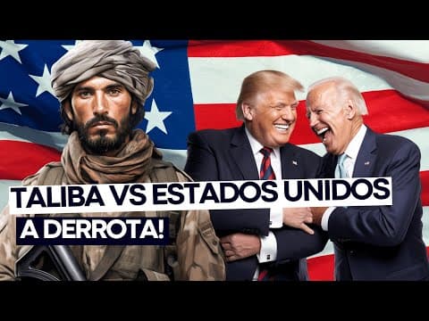 Thumbnail da aula: Guerra no Afeganistação - Estados Unidos vs Talibã