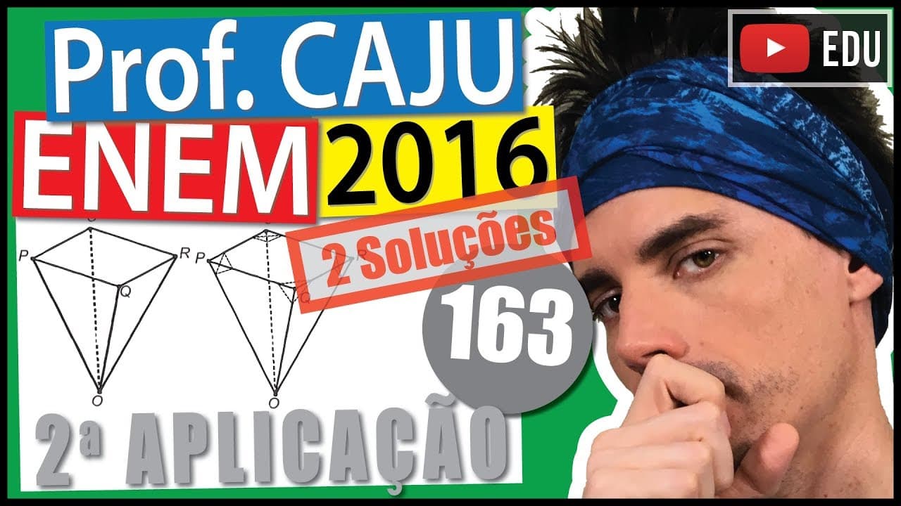 Thumbnail: [ENEM 2016 2Ap] 163 📓 GEOMETRIA ESPACIAL Um lapidador recebeu de um joalheiro a encomenda para