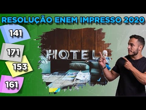 Thumbnail da aula: 🔵 Questão 141  - Caderno Azul | Lógica | MATEMÁTICA ENEM 2020
