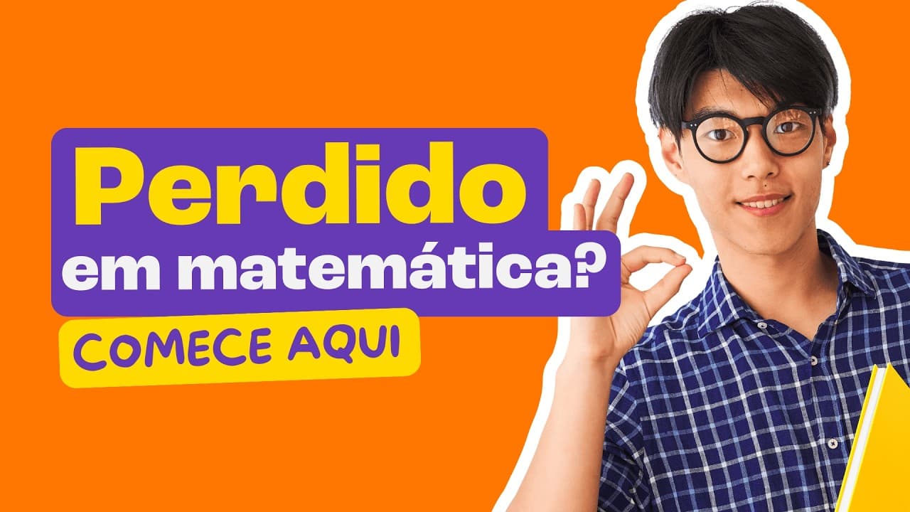 Thumbnail: Como aprender MATEMÁTICA do ZERO - Guia completo