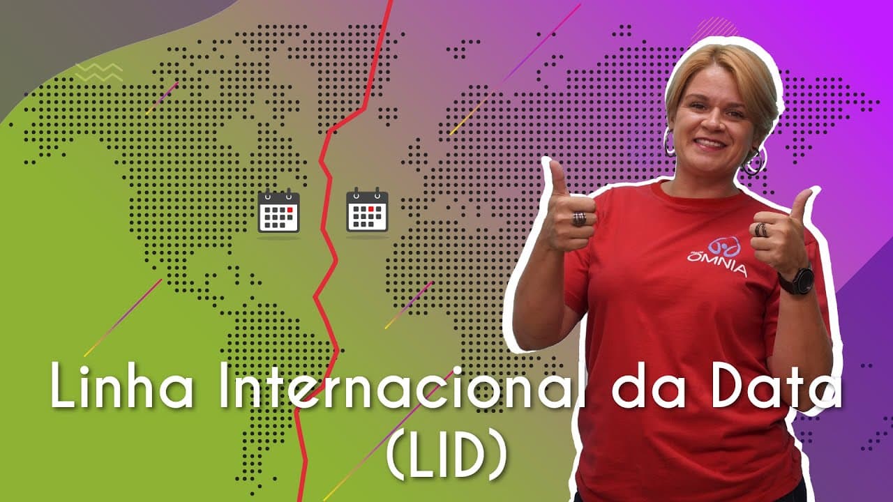 Thumbnail: Linha Internacional de Data (LID) - Brasil Escola