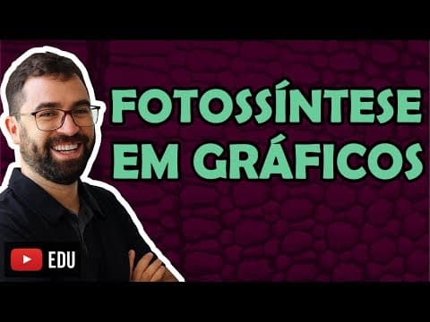 Thumbnail da aula: Fotossíntese em Gráficos - Aula 29 - Módulo I: Biologia Celular | Prof. Gui