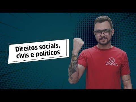 Thumbnail da aula: Direitos sociais, civis e políticos - Brasil Escola