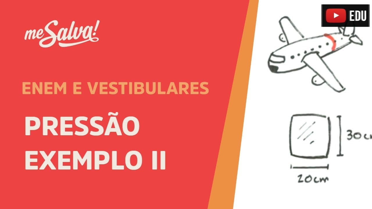 Thumbnail: Me Salva! HID04 - Hidrostática - Pressão - Exemplo 2