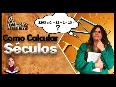 Thumbnail da aula: COMO CALCULAR OS SÉCULOS