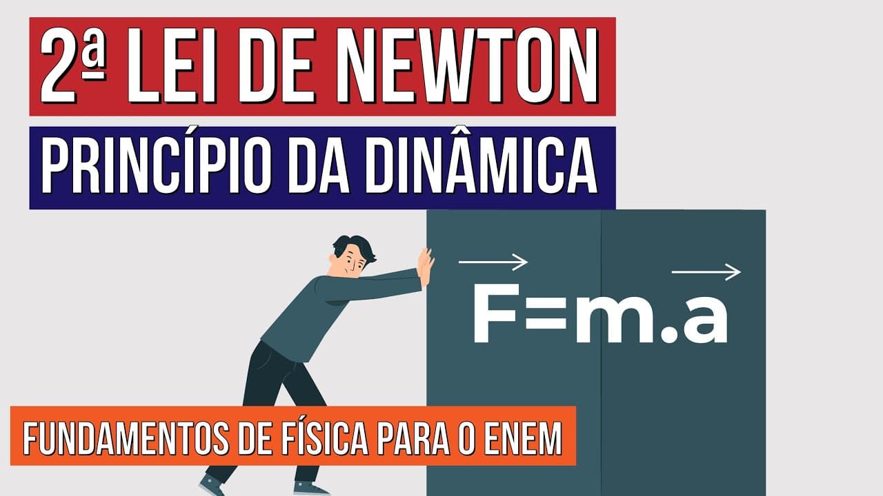 Thumbnail: 2ª LEI DE NEWTON: Princípio da Dinâmica | Fundamentos de Física para o Enem | Flaversson Batista