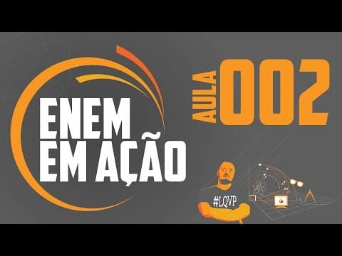 Thumbnail da aula: ENEM em AÇÃO - Física #02 - Habilidade 01 ( ecolocalização )
