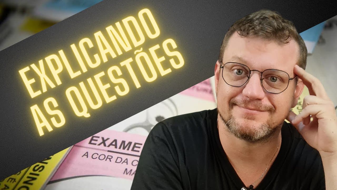 Thumbnail: Filosofia ENEM 2024 - Questões Resolvidas!
