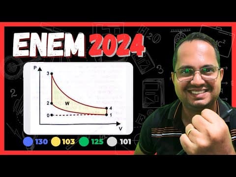 Thumbnail da aula: ENEM 2024 | RESOLUÇÃO | MOTOR A COMBUSTÃO
