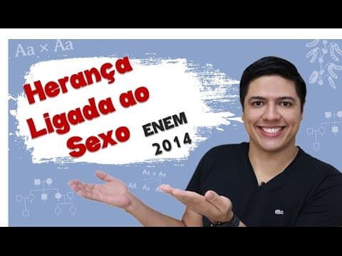 Thumbnail da aula: ENEM 2014 Biologia - Herança Ligada ao Sexo - Genética - Prof. Kennedy Ramos