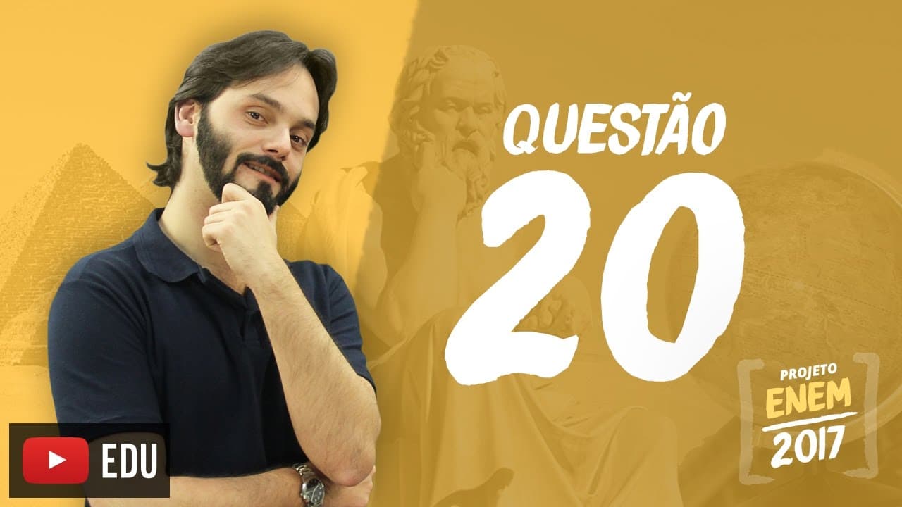 Thumbnail: Enem 2016 - Ciências Humanas | Questão 20 (Caderno Branco)