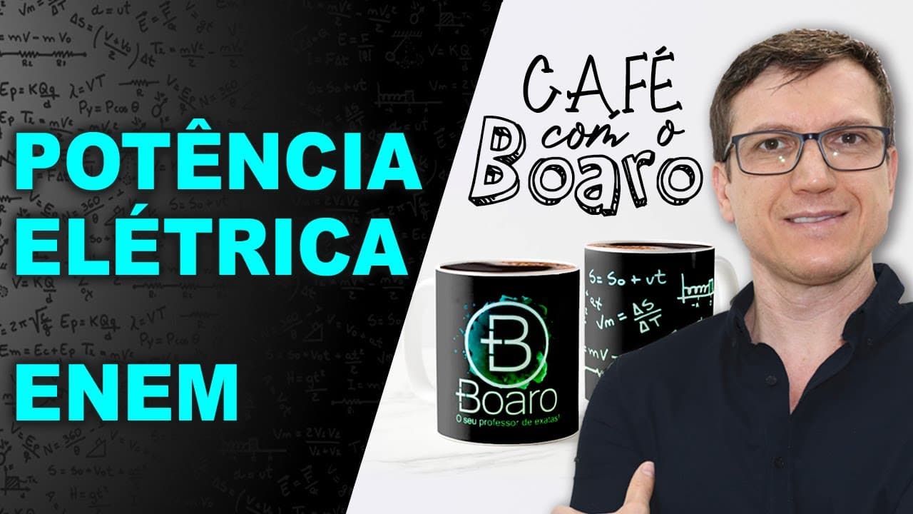 Thumbnail: POTÊNCIA ELÉTRICA ENEM - Eletrodinâmica - EXERCÍCIOS para REVISÃO de FÍSICA - EXC040