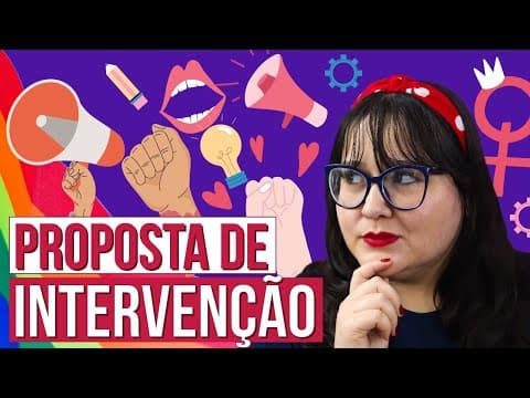 Thumbnail da aula: COMPETÊNCIA 5 DA REDAÇÃO DO ENEM: COMO TIRAR 200 PONTOS NA PROPOSTA DE INTERVENÇÃO