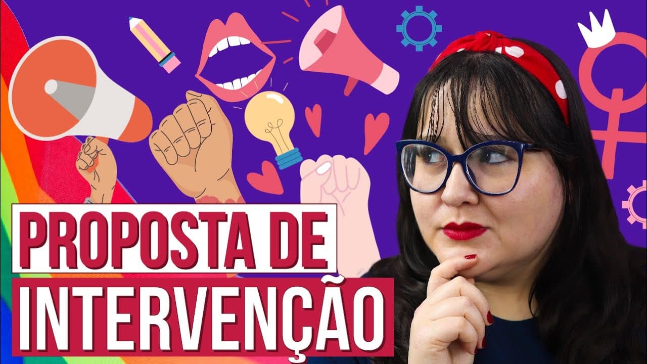 Thumbnail: COMPETÊNCIA 5 DA REDAÇÃO DO ENEM: COMO TIRAR 200 PONTOS NA PROPOSTA DE INTERVENÇÃO