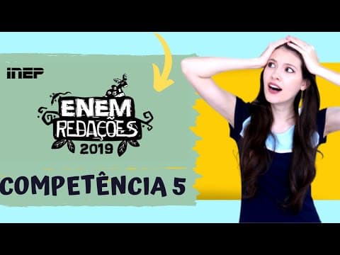 Thumbnail da aula: Como tirar 1000 na redação do ENEM - Competência 5 - Proposta de Intervenção - Manual INEP