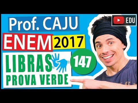 Thumbnail da aula: [ENEM Libras 2017] 147 📗 PREFIXOS MÉTRICOS A Chlamydia, a menor bactéria do mundo, mede cerca
