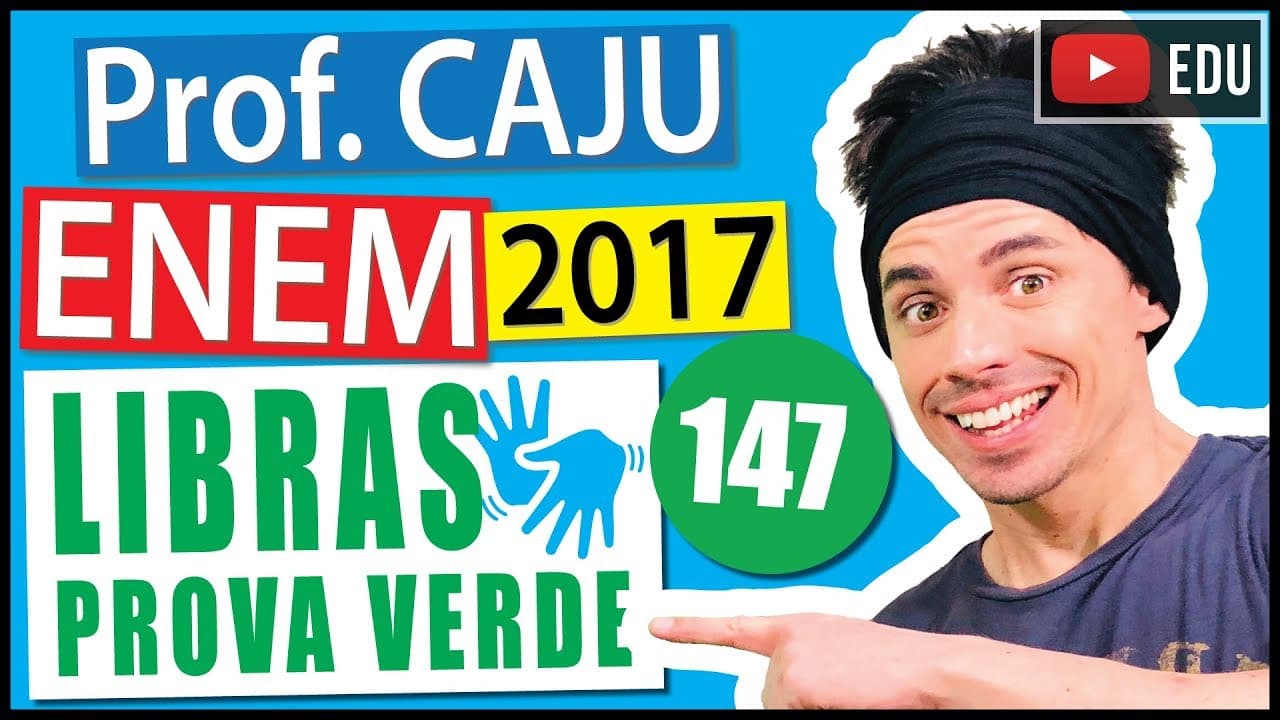 Thumbnail: [ENEM Libras 2017] 147 📗 PREFIXOS MÉTRICOS A Chlamydia, a menor bactéria do mundo, mede cerca