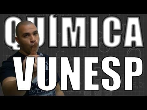 Thumbnail da aula: [Questão Comentada] - VUNESP - Tema: PH+CONCENTRAÇÃO DE ÍON H+