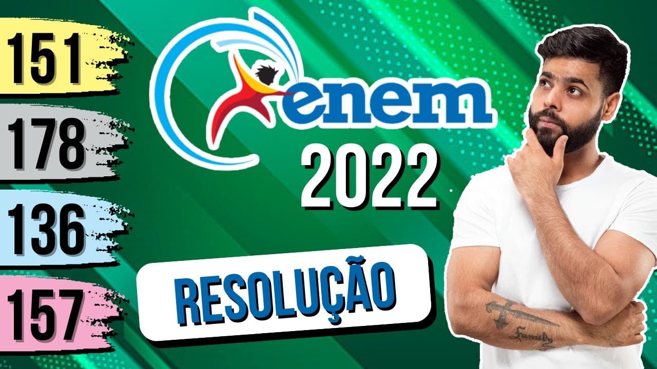 Thumbnail: ENEM 2022 MATEMÁTICA RESOLUÇÃO COMENTADA - UMA MÁQUINA EM OPERAÇÃO TEM SUA TEMPERATURA T