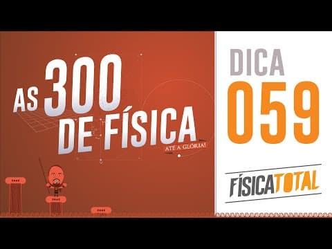 Thumbnail da aula: 059 - Inércia (1a Lei de Newton) - Questão ITA - 300 de Física